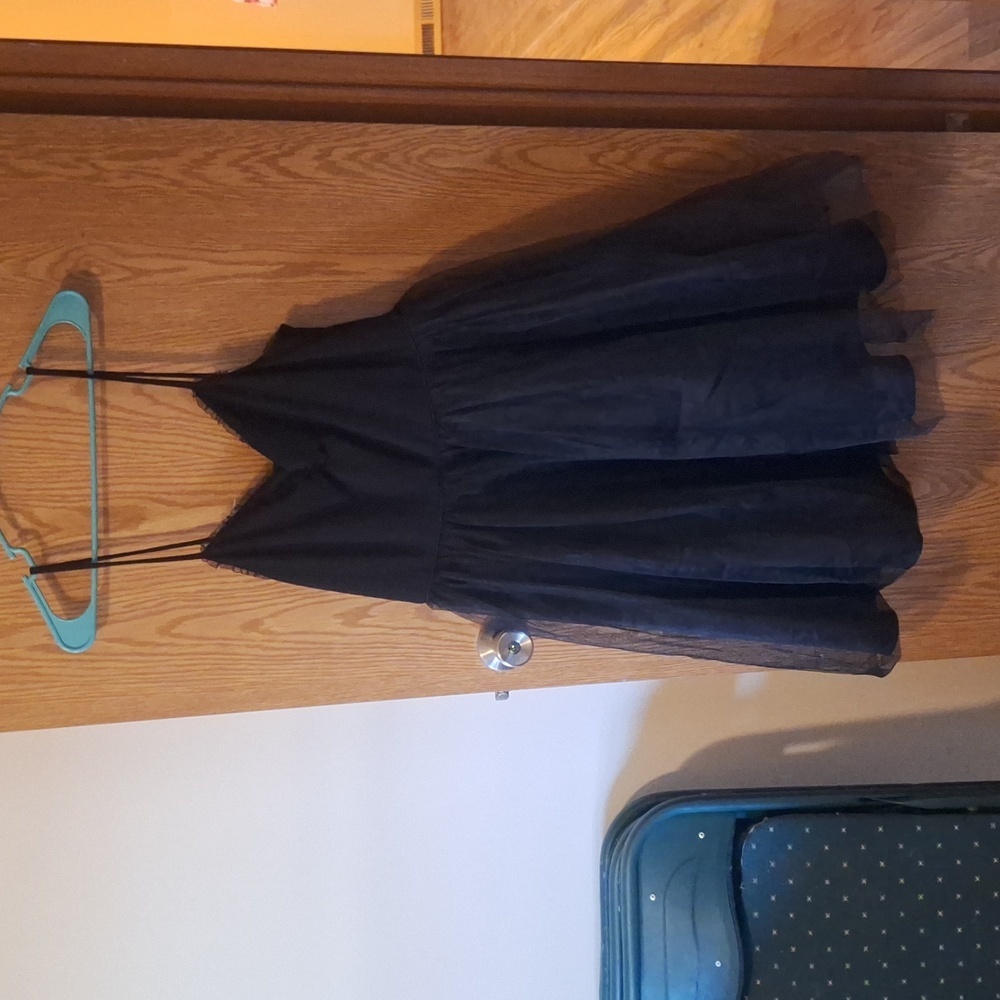 Black party dress